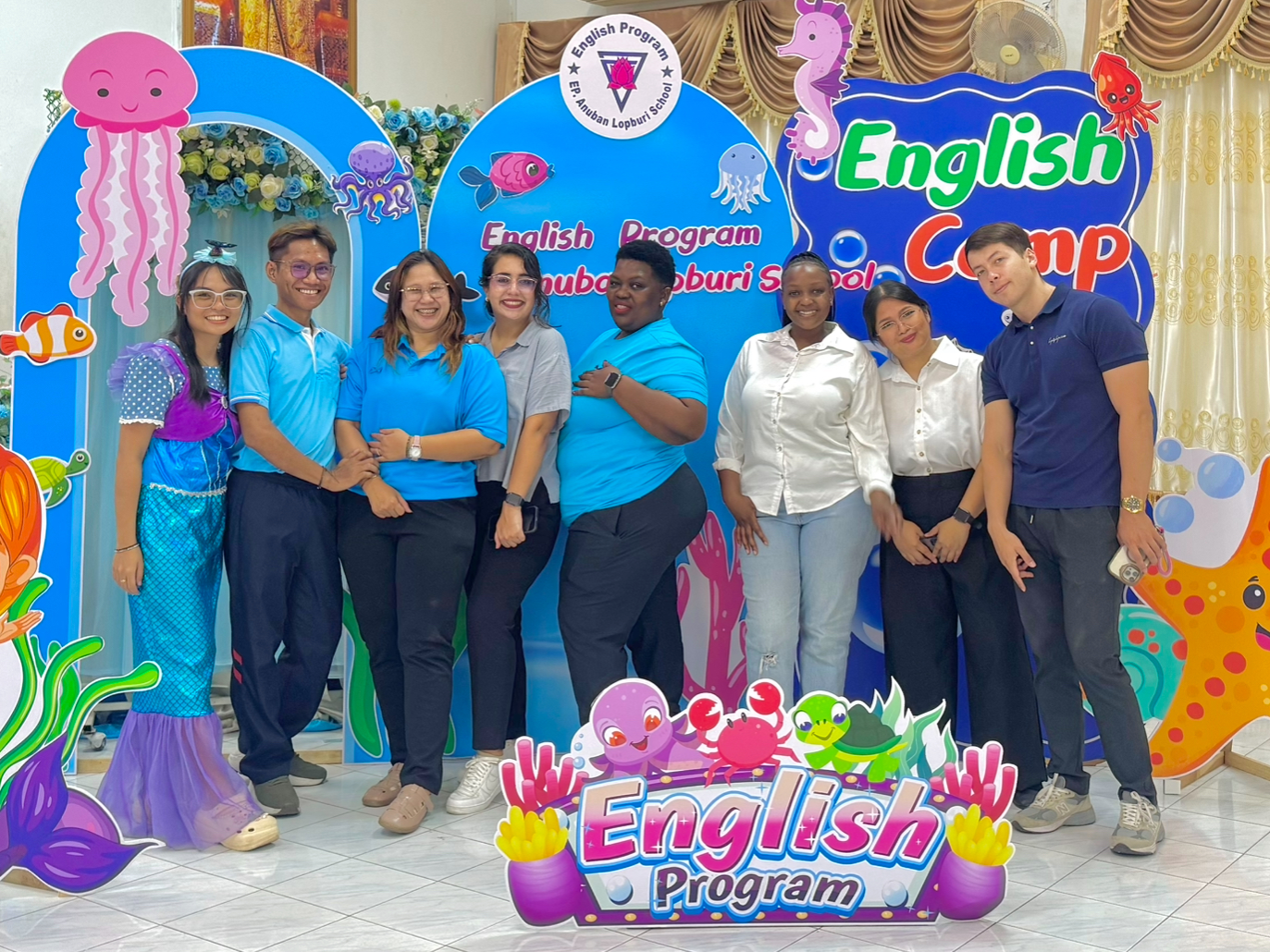 English Camp Events and Educational Activities